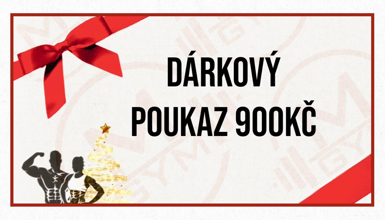 Voucher Dárkový poukaz 900 Kč